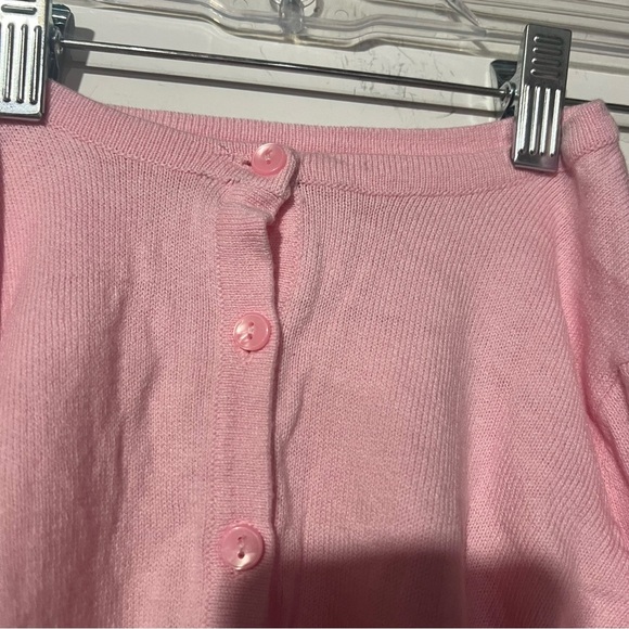Gymboree Girls Cardigan Pink Button Up Size Large 10-12 - Picture 3 of 6